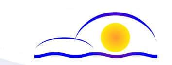 Tauchen in der sonne Logo