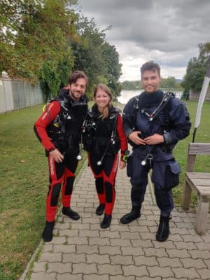 3 Tapfere Tauchschüler
